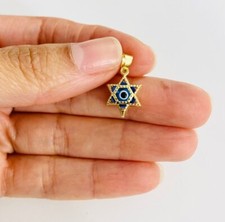 Ciondolo malocchio in vetro di