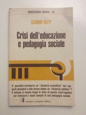 Crisi dell'educazione e