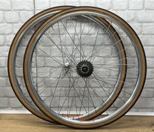 Cerchio Vintage Campagnolo Ypsilon Aero V 700c Ruote Set Ruote Miche Mozzi 7 Velocità