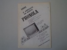 advertising Pubblicità 1961