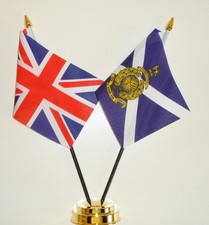 Set bandiera da tavolo doppia