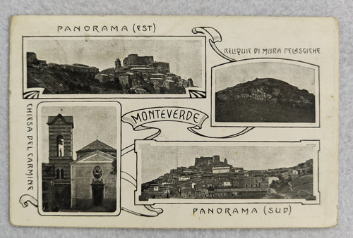 Cartolina avellino monteverde - cartolina,