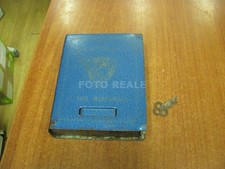 DA RESTAURARE VINTAGE VECCHIA CASSETTA DI RISPARMIO IN METALLO 11,5X15 3