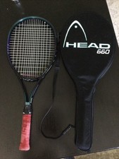 Racchetta da tennis HEAD 660 Atlantis con custodia impugnatura 4,5” Austria viola nero verde