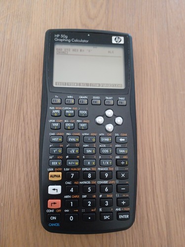 Calculatrice 50g graphing - hp,