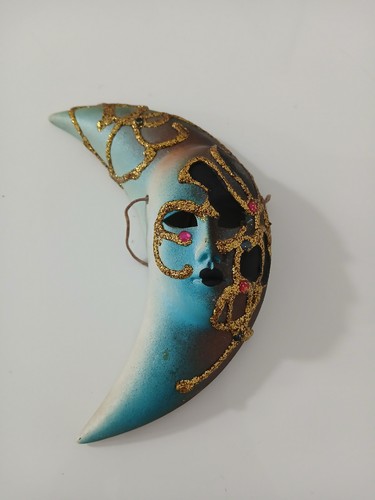 Maschera veneziana luna - veneziana, in
