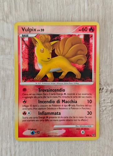 Vulpix sh6 127 - sh6/127, platino
