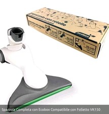 Vorwerk Folletto HD50 Spazzola Folletto Snodabile - Bianca/Nera