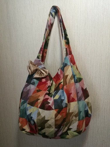 Borsa multicolor mare