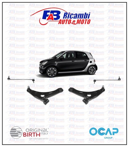 Kit bracci sospensione - sospensione, +