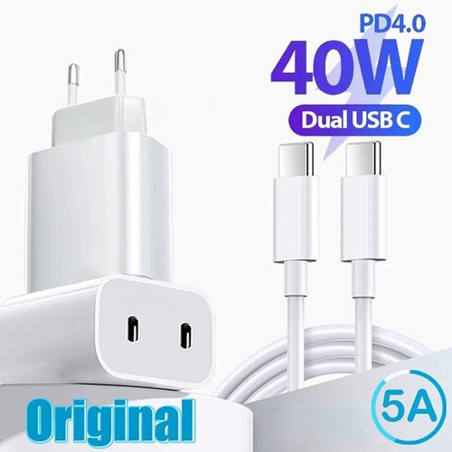 Caricatore veloce 40w doppio - caricatore,