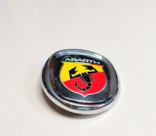 FREGIO STEMMA ABARTH ANTERIORE LOGO SCRITTA FIAT ABARTH SCORPIONE 95MM