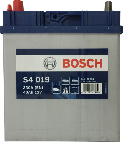 Batteria auto bosch - s4, 0190