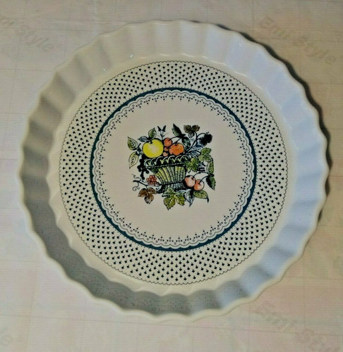 Grande pirofila rotonda in - ,