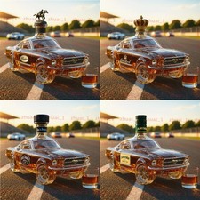 Bottiglia Whisky Auto Polizia