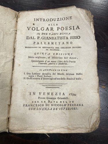 Bisso introduzione alla volgar - introduzione,
