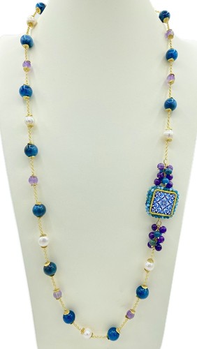 Collana con agata - ??,