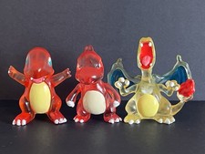 Charmander Charmeleon Charizard Tomy Pokemon Figure Clear Traslucent