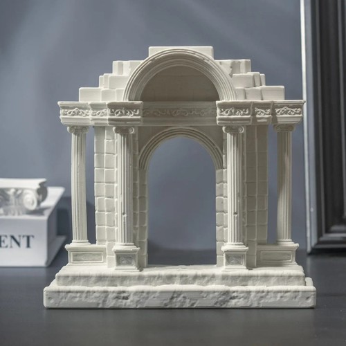 Scultura porta arco colonna