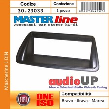 MASCHERINA AUTORADIO 1 DIN PER
