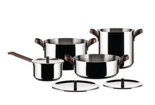 Alessi 7 PIECE POT SET "EDO"