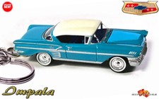 🎁🚦🆕 RARO PORTACHIAVI 58 BLU CHEVY BELAIR IMPALA CUSTOM Ltd Ed. 💕OTTIMO REGALO💕🎁