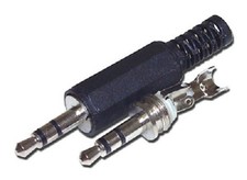 Spinotto stereo jack mm - stereo, 3,5