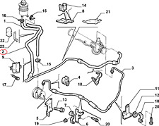 TUBO SERVOSTERZO ORIGINALE FIAT SCUDO 1995-2006 2000 JTD OE N. 1490811080