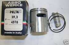 E 4598 Pistone per Polini Piaggio CIAO SI BRAVO  50 cc diametro 39,2 mm
