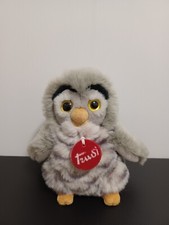 Gufo peluche trudi grigio 20cm - trudi,