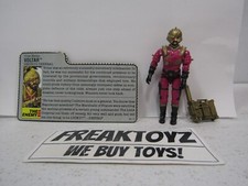 GI JOE Voltar 1989 con scheda