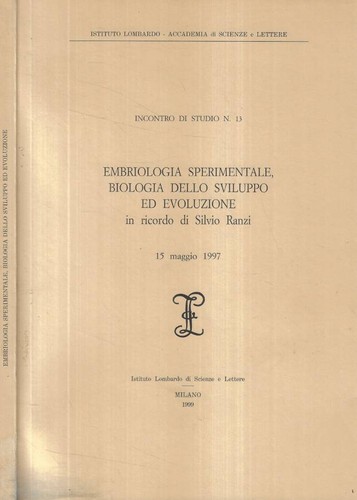 Embriologia sperimentale