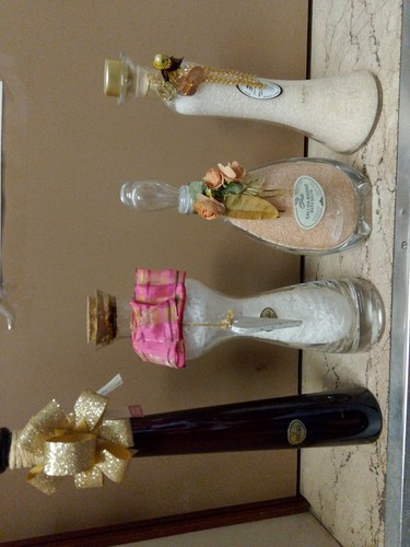 Lotto bottiglie cristallo - 4,