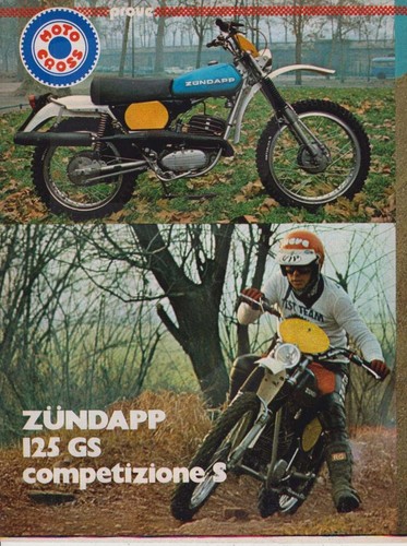 Advertising test moto zundapp - moto,
