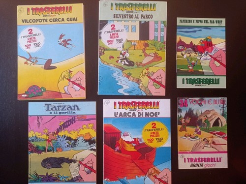 Lotto trasferelli usati grinta - trasferelli,