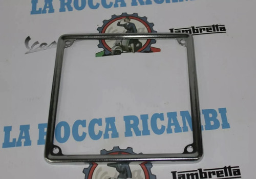 Cornice targa cromata 17 - targa, x