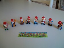 Serie completa sorpresine kinder gnomi artigiani 1994