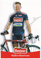 Autografo - Walter Beneteau