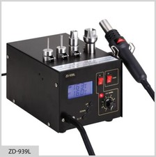 STAZIONE SALDANTE DISSALDANTE ZD-939L ARIA CALDA SOLDERING DESOLDERING AIR HOT 