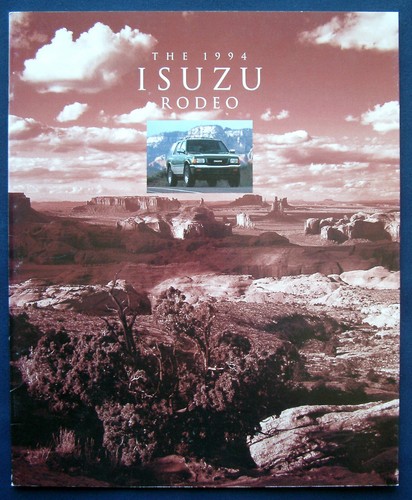 Brochure depliant 1994 - , isuzu