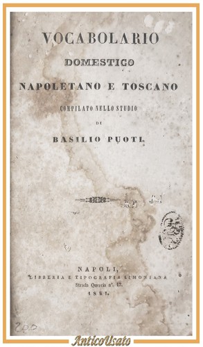 Vocabolario domestico - vocabolario,