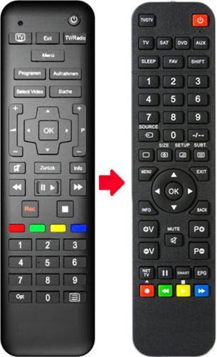 Telecomando ricambio per - ricambio,