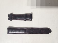 Cinturino Ricambio FRANCK MULLER Vera pelle Alligatore Nero Misure 19mm Watch