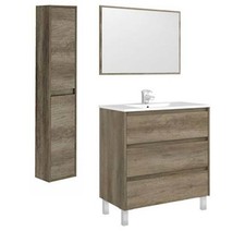 Mobile Bagno 80 Cm con COLONNA