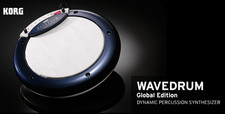 Nuovo sintetizzatore a percussione KORG WAVEDRUM Global Edition - versione Giappone