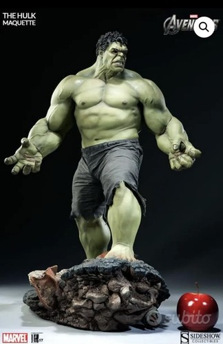 Hulk maquette sideshow marvel - maquette,