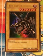 YU-GI-OH! - 🐲 RED-EYES B. DRAGON 🐉 - STARTER DECK JOEY - ULTRA RARE - SDJ-001