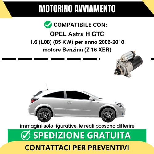 Motorino avviamento opel - motorino,