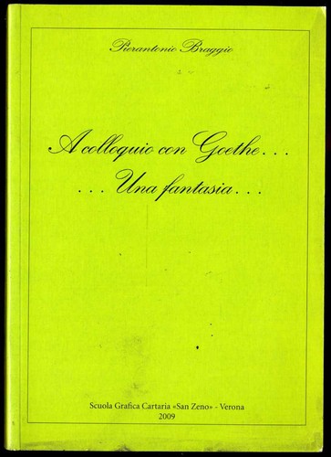 Colloquio con goethe una - colloquio, goethe...una