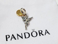 charm Pandora CUPIDON argent 925 et doré or fin 585 poinçon  ALE